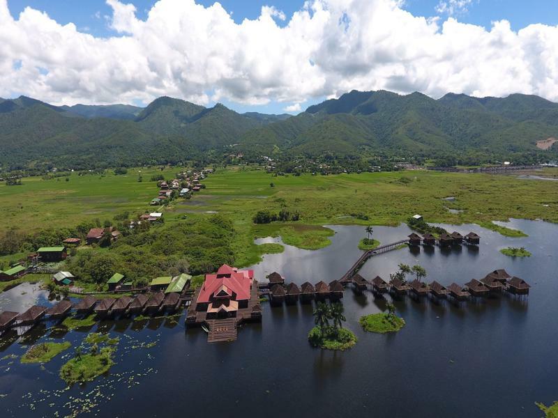 Golden Island Cottages Thale U Hotel Ywama Buitenkant foto